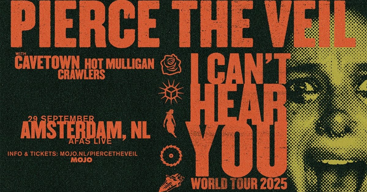 Pierce The Veil staat op 29 september in AFAS Live!