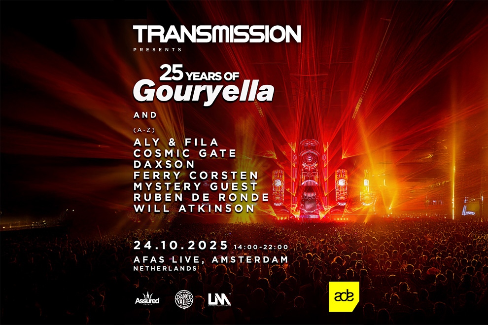 Transmission presents: 25 years of Gouryella | AFAS Live