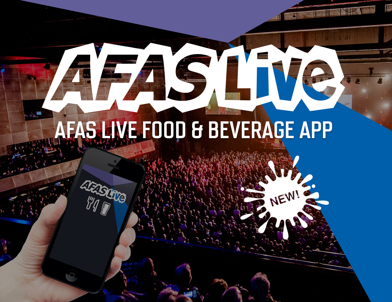 Nieuw: AFAS Live Food & Beverage App | AFAS Live