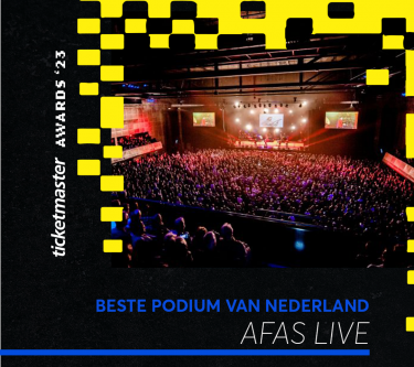 Stem op AFAS Live voor de Ticketmaster Awards '23!