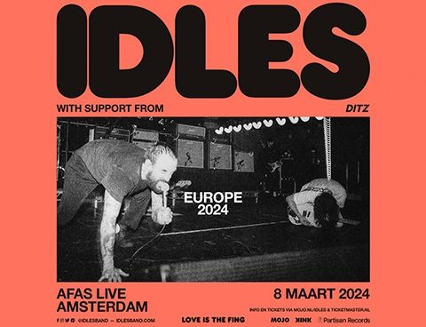 DITZ is de support act van IDLES