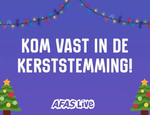 Kom in de kerststemming met de AFAS Live Christmas list! 