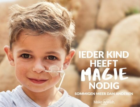 Doneer je lockerborg aan Make-A-Wish!