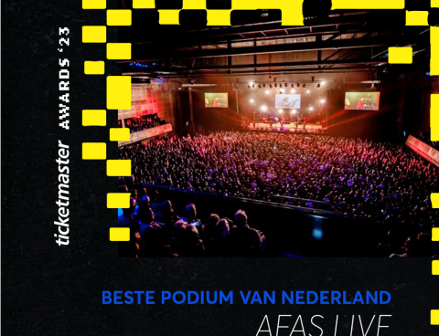 Stem op AFAS Live voor de Ticketmaster Awards '23!