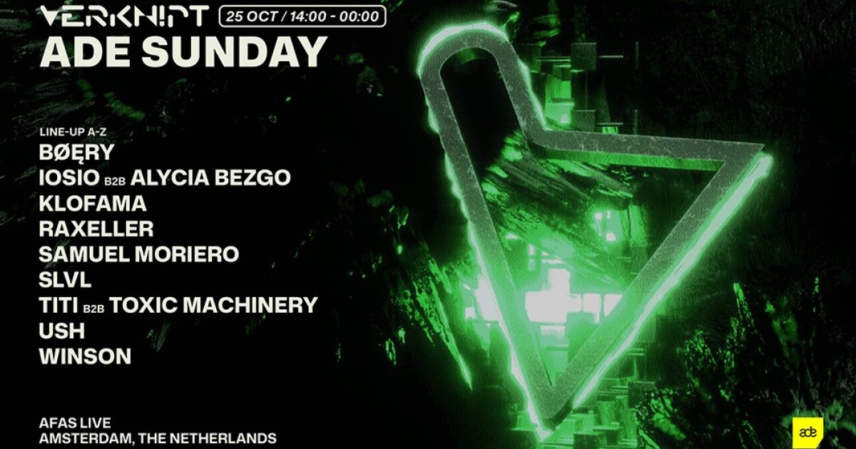 Verknipt ADE Sunday